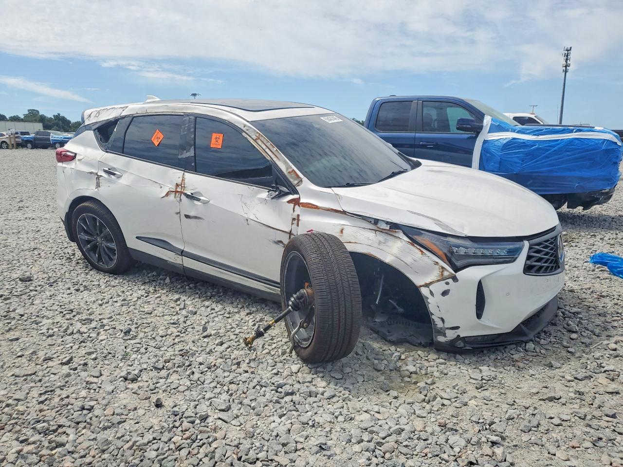 2026 Acura Rdx A-spec Белый vin: 5J8TC2H66TL005877