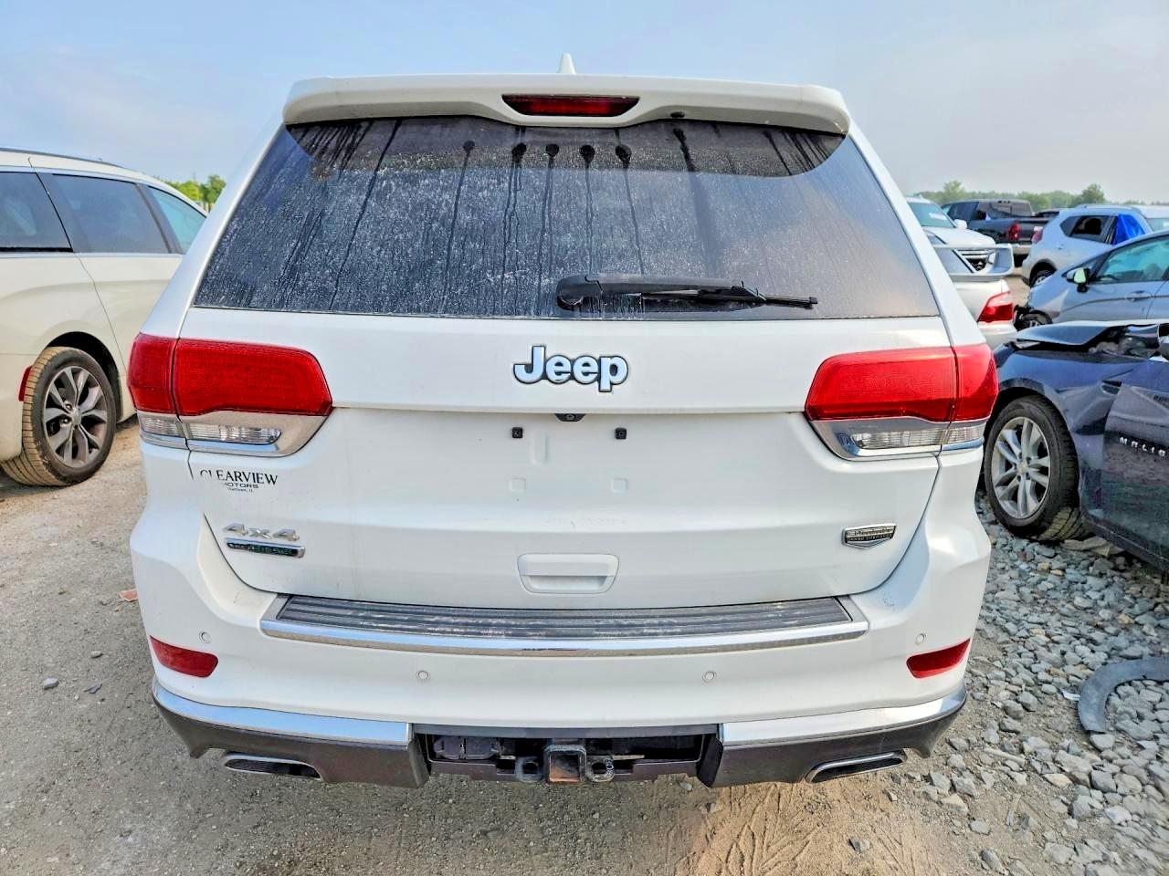 2014 Jeep Grand Cherokee Summit White vin: 1C4RJFJM0EC522982