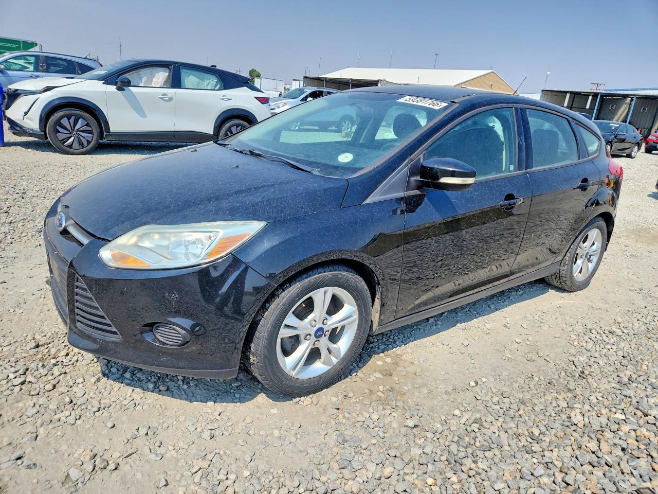 2014 Ford Focus Se Черный vin: 1FADP3K2XEL390775