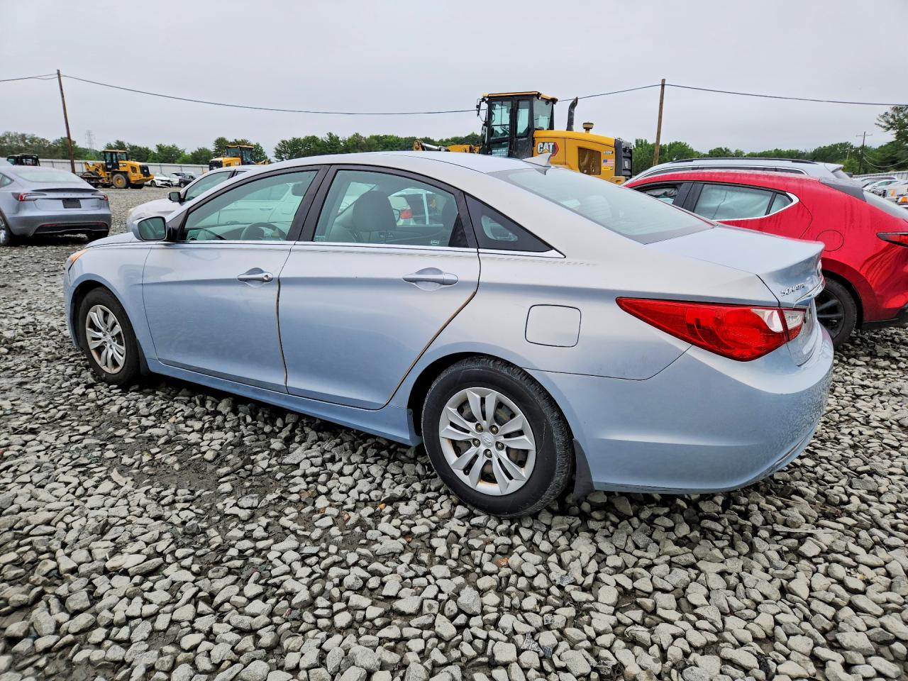 2013 Hyundai Sonata Gls Blue vin: 5NPEB4ACXDH581550