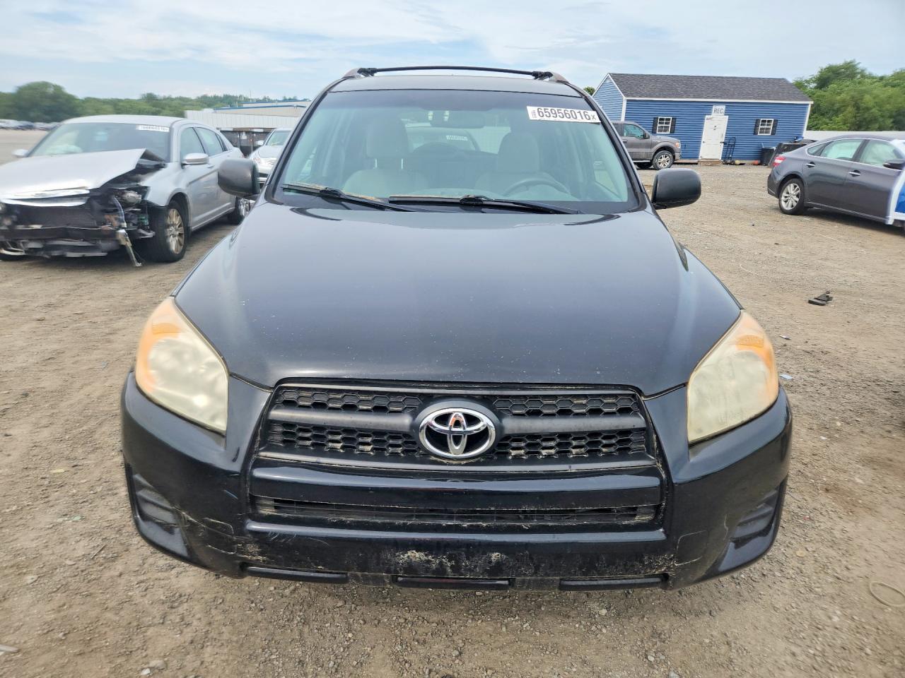 2010 Toyota Rav4 Base Черный vin: JTMBF4DV5AD025653