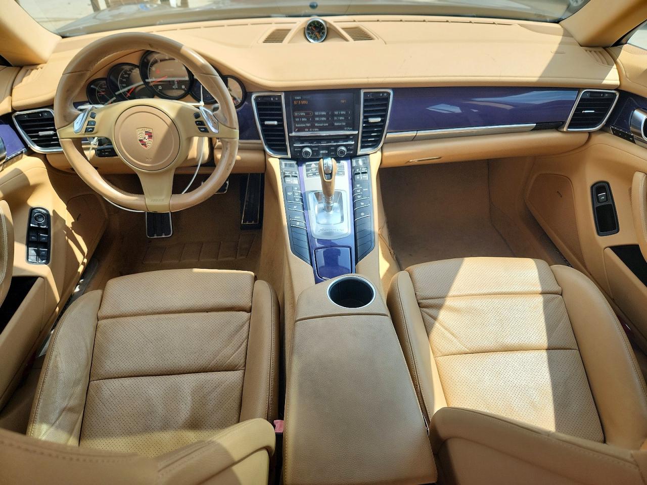 2014 Porsche Panamera 2/4 Blue vin: WP0AA2A70EL005200