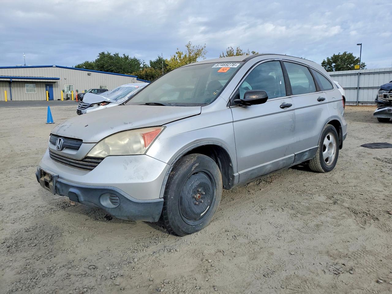 2009 Honda Cr-v Lx Silver vin: 5J6RE48349L059167