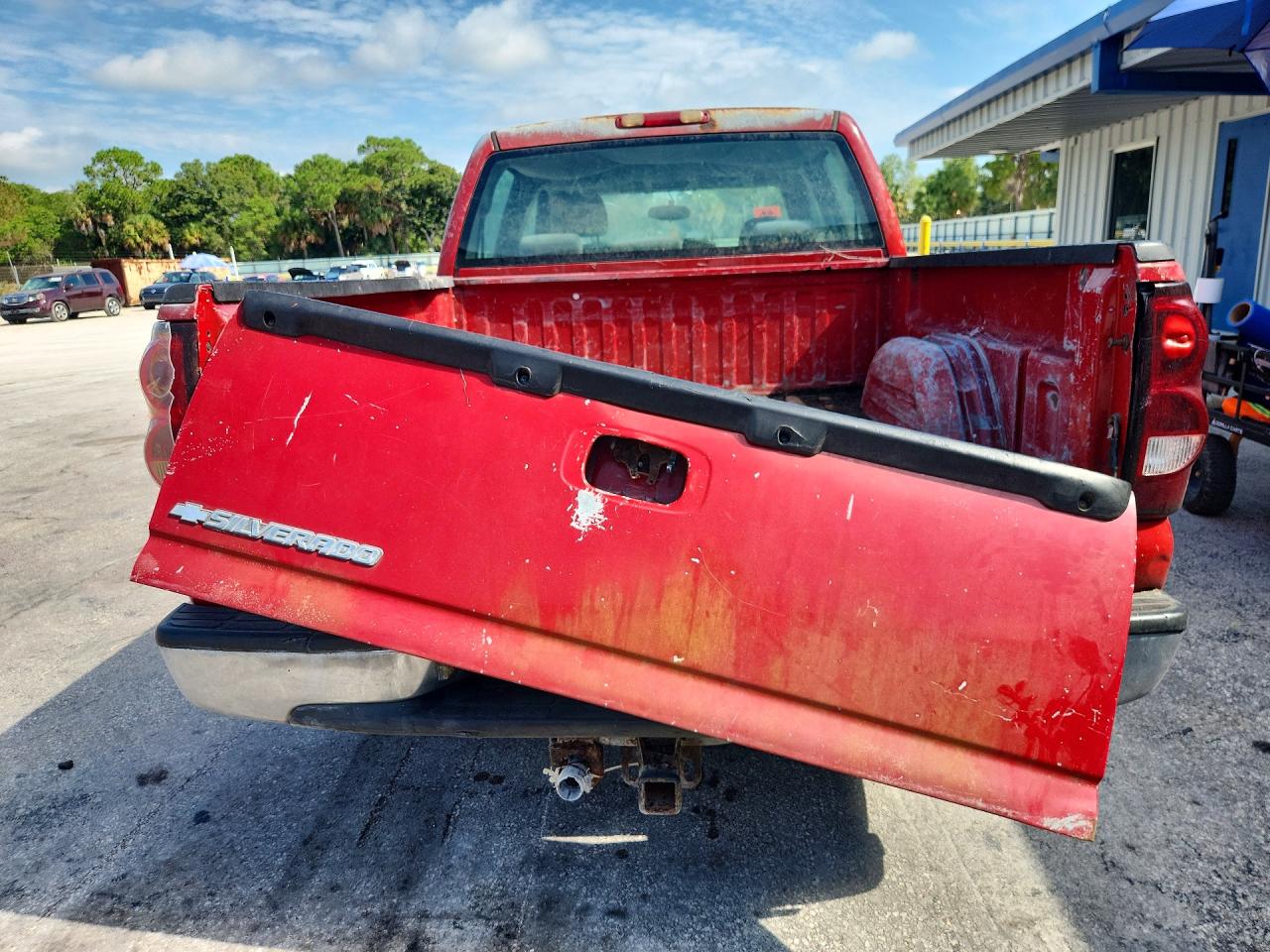 2007 Chevrolet Silverado C1500 Classic Crew Cab Red vin: 2GCEC13V771165391