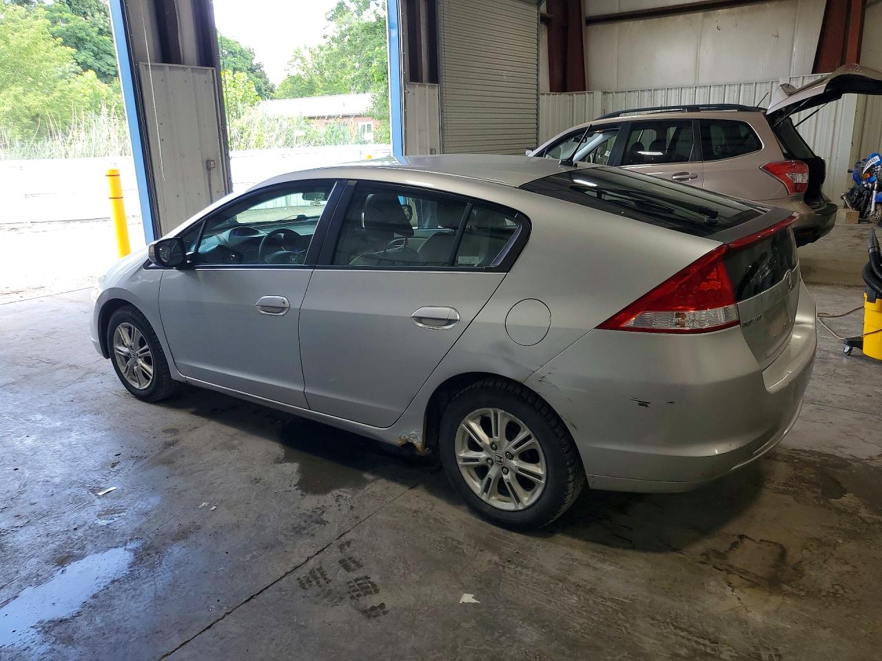2010 Honda Insight Ex Silver vin: JHMZE2H77AS008333