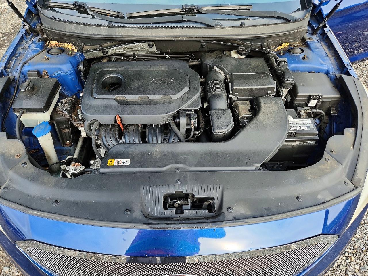 2015 Hyundai Sonata Sport Blue vin: 5NPE34AF8FH028373