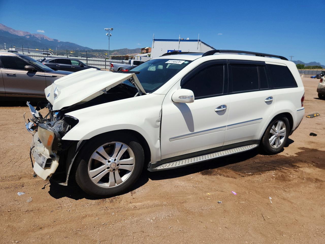 2008 Mercedes-benz Gl 450 4matic White vin: 4JGBF71E48A387342