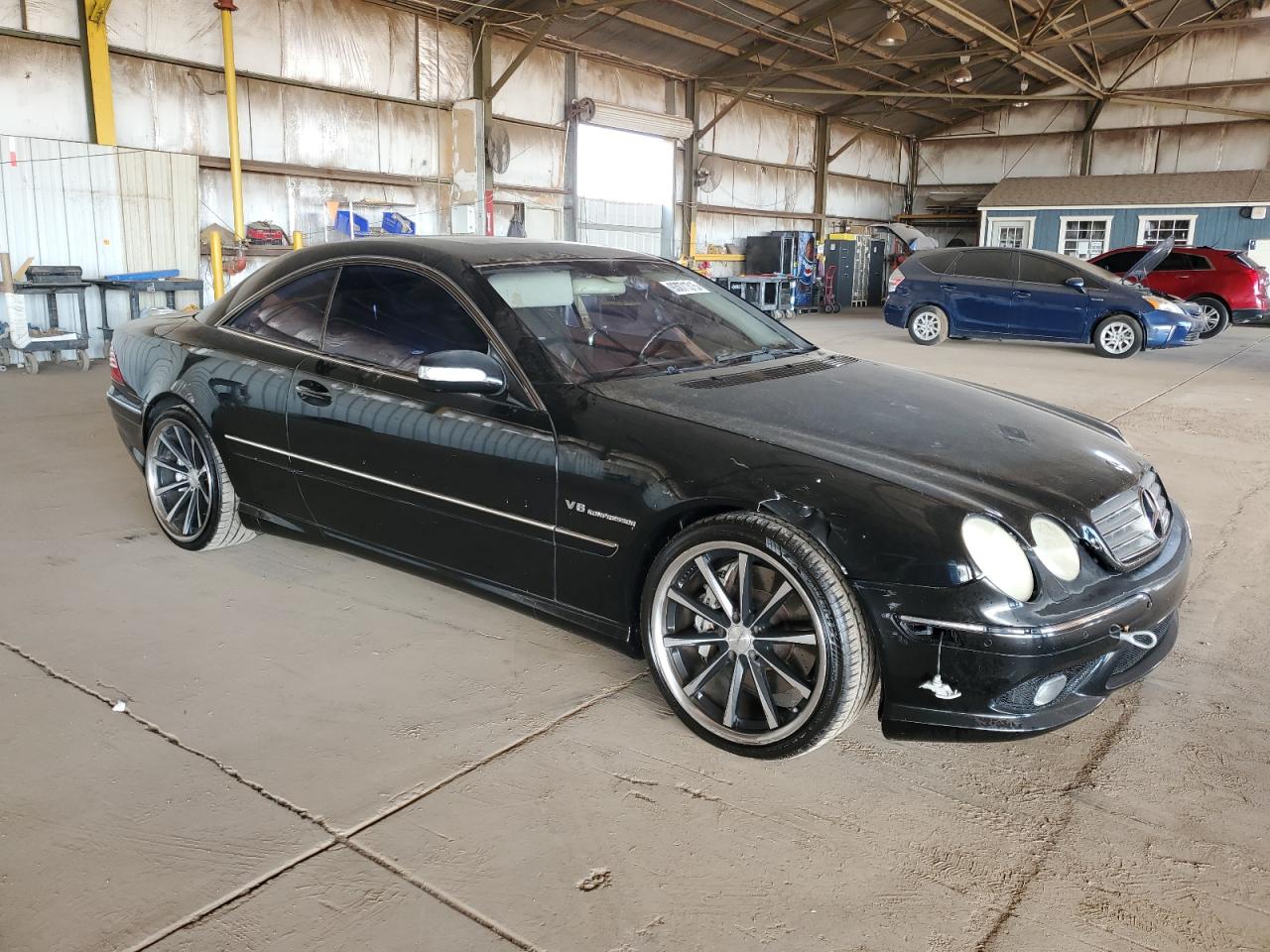 2003 Mercedes-benz Cl 55 Amg Black vin: WDBPJ74J83A033946