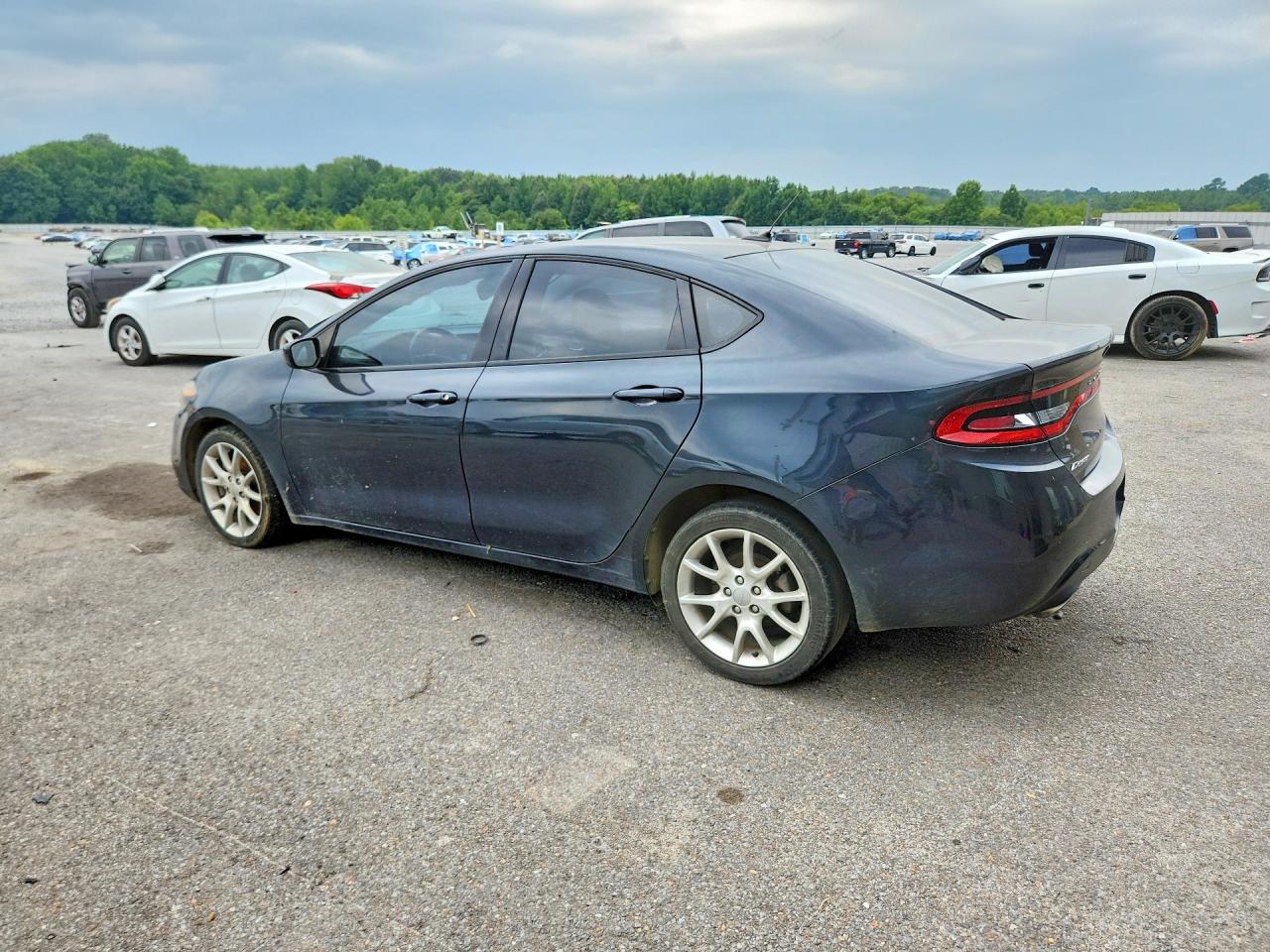 2013 Dodge Dart Sxt Gray vin: 1C3CDFBH5DD316665