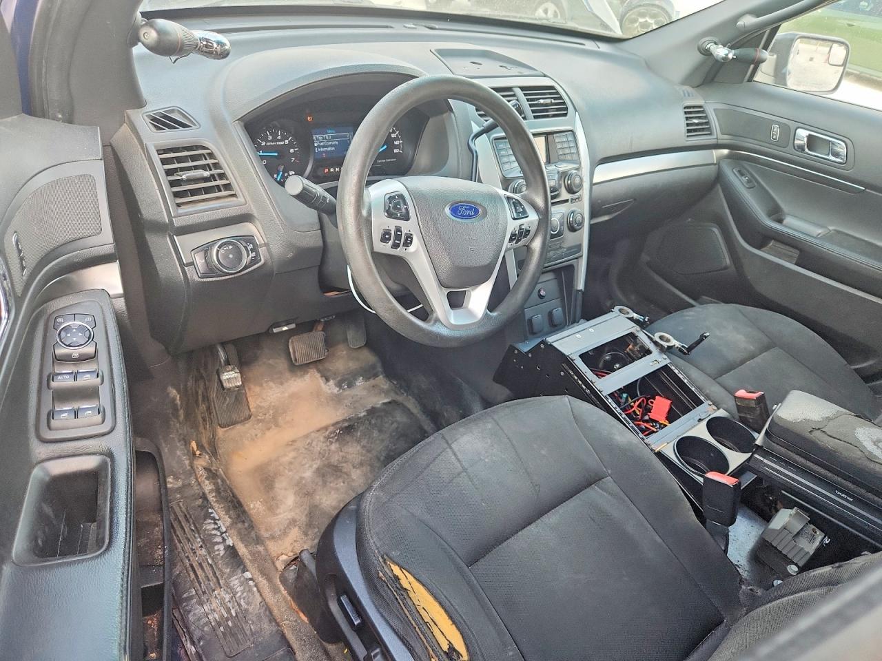 2015 Ford Explorer Police Interceptor Blue vin: 1FM5K8AR5FGB20027