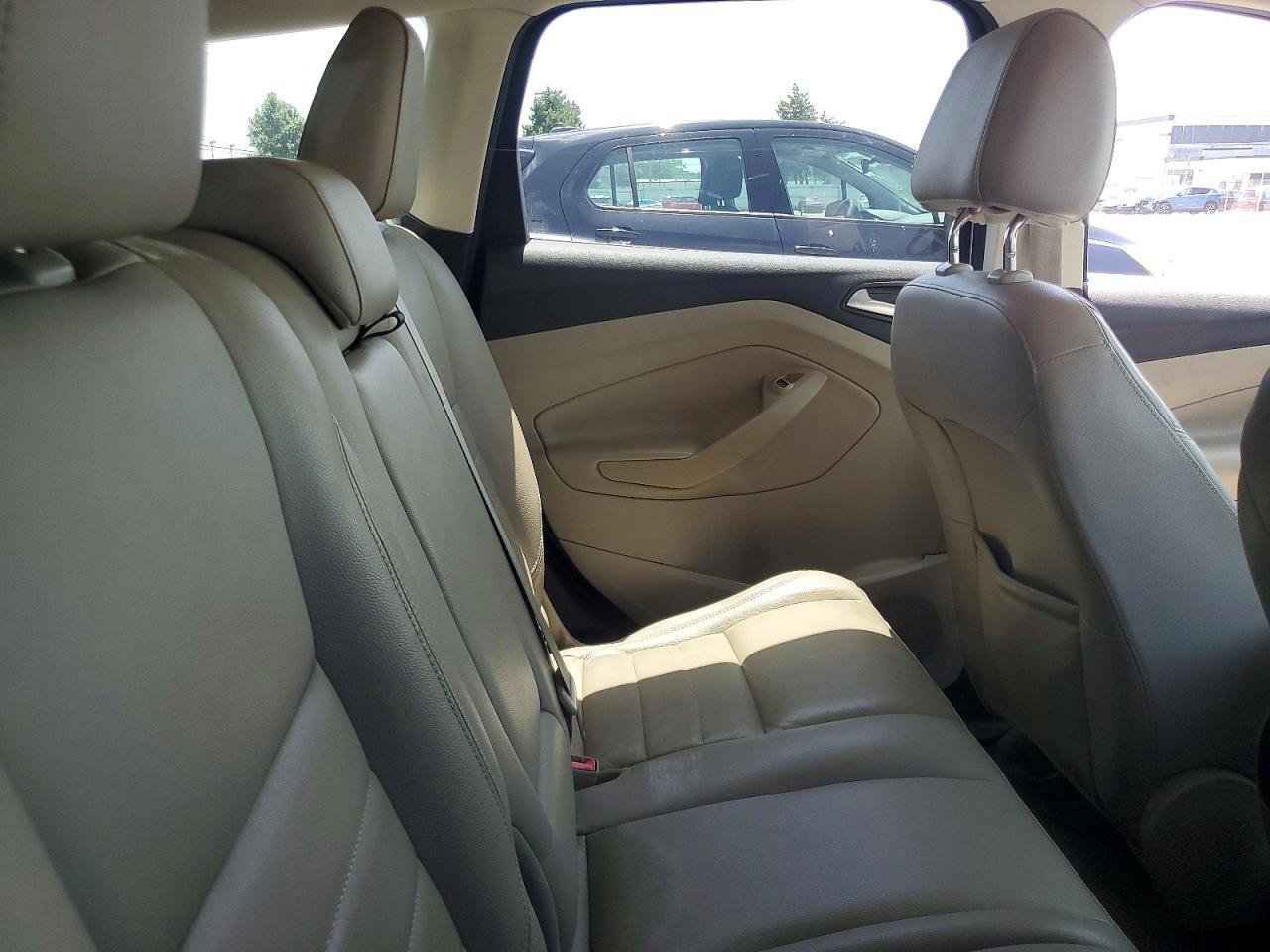 2013 Ford Escape Sel White vin: 1FMCU9H98DUD78621