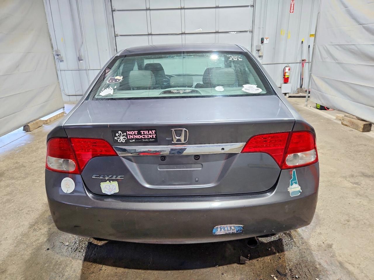 2010 Honda Civic Lx Gray vin: 2HGFA1F56AH553699