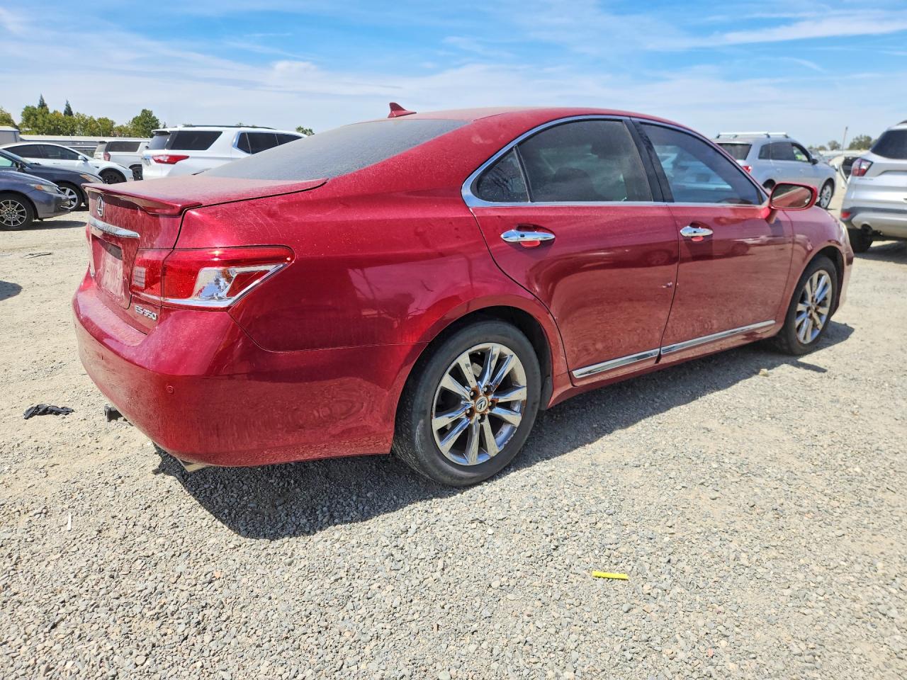 2010 Lexus Es 350 Red vin: JTHBK1EG4A2375392