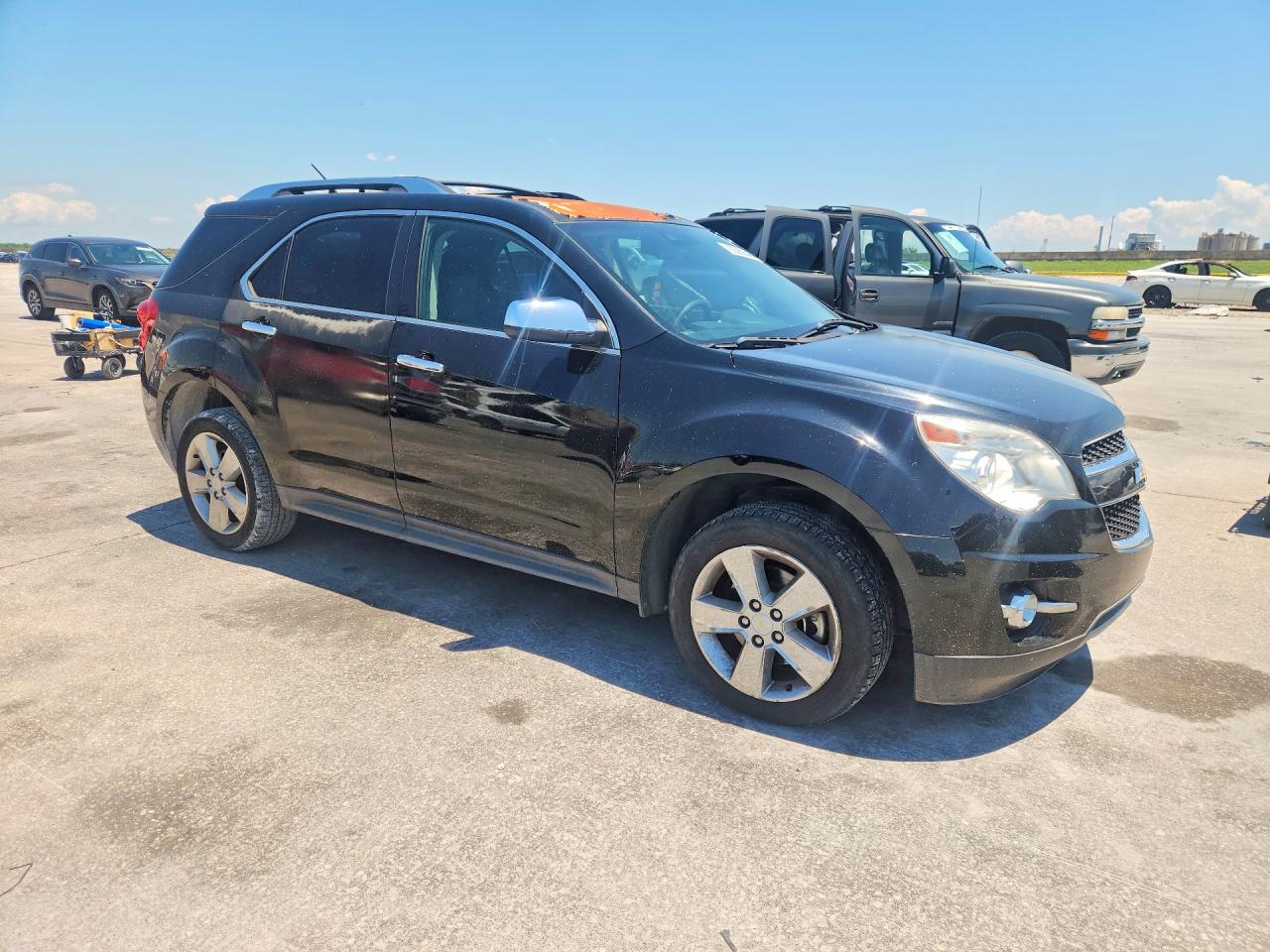 2013 Chevrolet Equinox Ltz Black vin: 2GNALFEK4D6239502