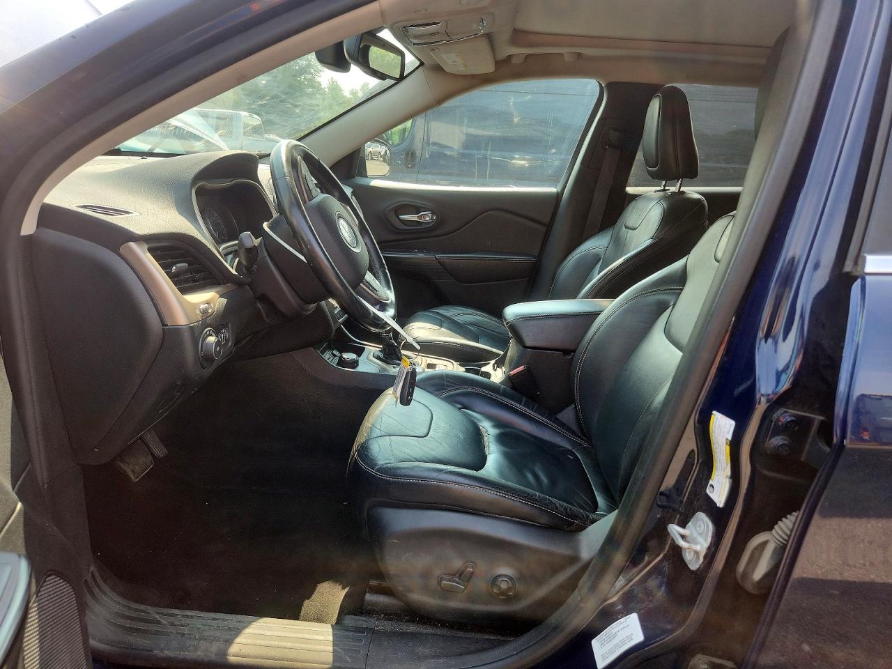 2014 Jeep Cherokee Limited Blue vin: 1C4PJMDBXEW244404
