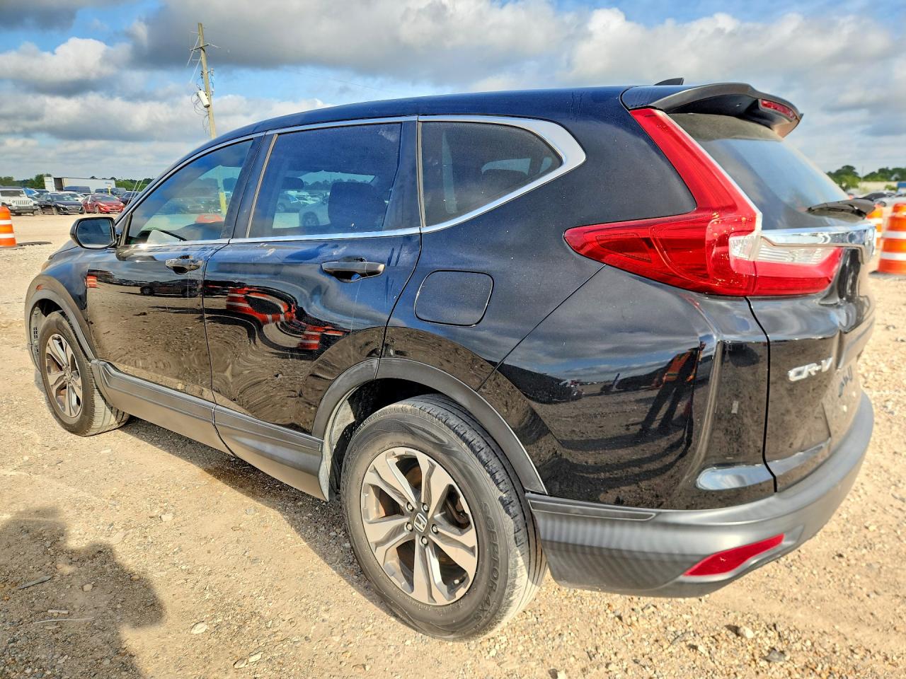 2018 Honda Cr-v Lx Черный vin: 2HKRW5H31JH412630