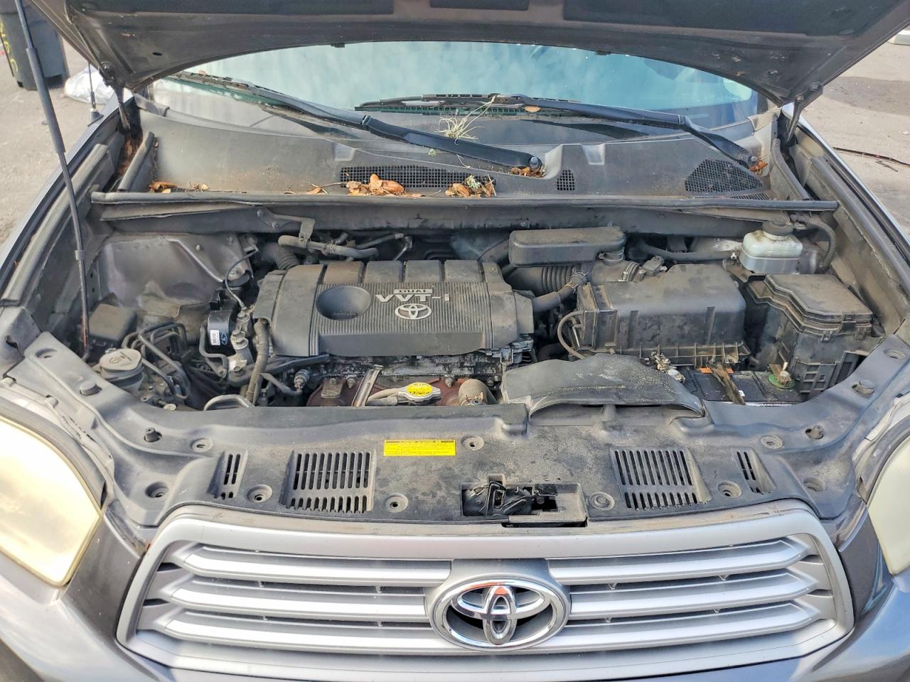 2010 Toyota Highlander Base Gray vin: JTEZA3EH1A2008923