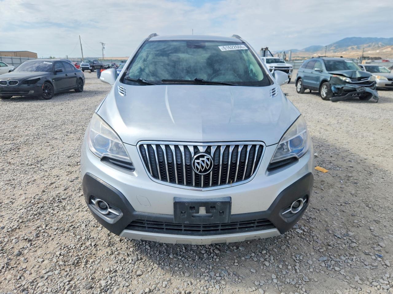 2015 Buick Encore Convenience Серебряный vin: KL4CJFSB8FB040362