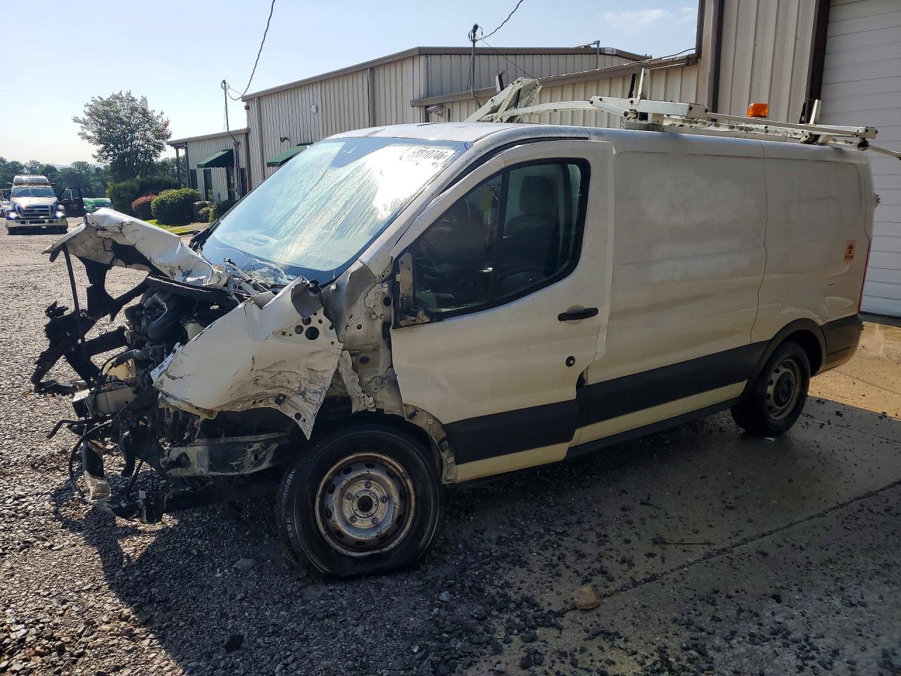 2015 Ford Transit T-150 White vin: 1FTNE1ZM6FKA44696
