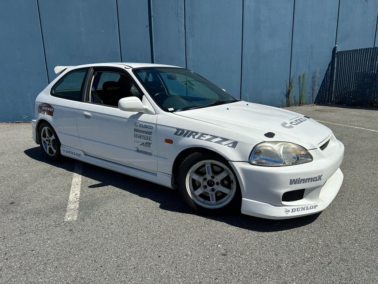1997 Honda Civic Type Type R White vin: EK91002987