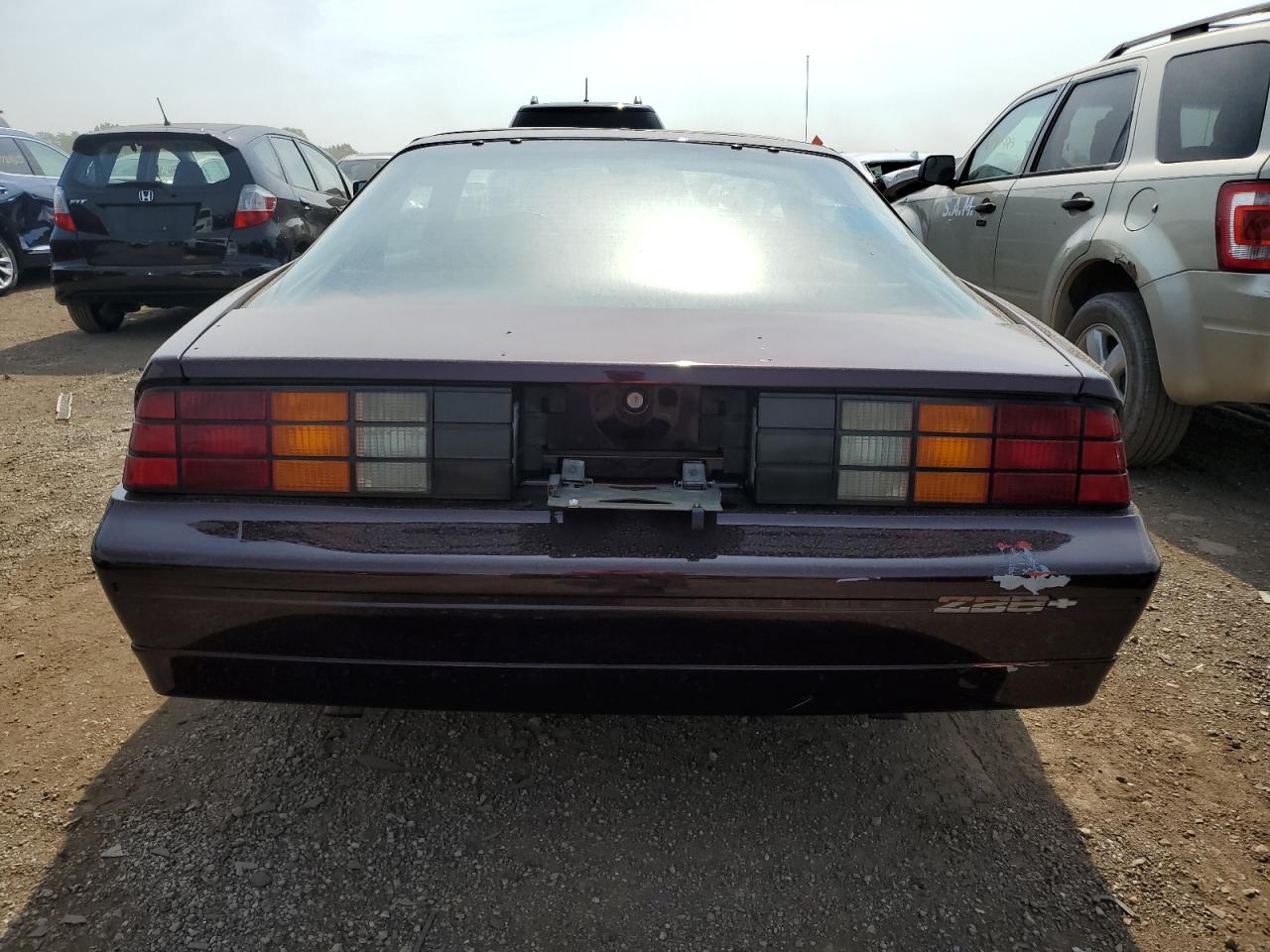 1987 Chevrolet Camaro Темно-бордовый vin: 1G1FP21F4HN107032