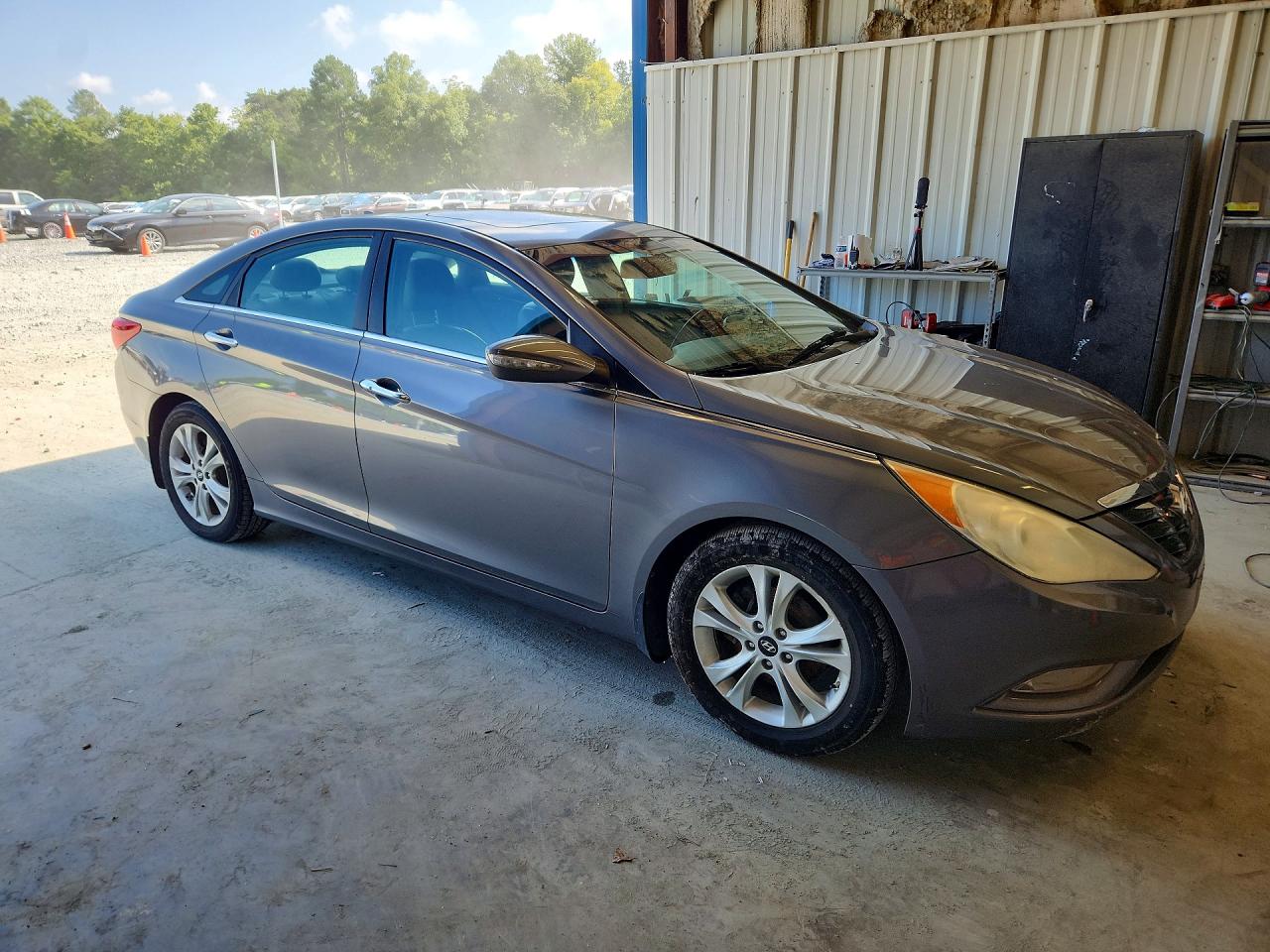 2013 Hyundai Sonata Limited Gray vin: 5NPEC4AC1DH785974