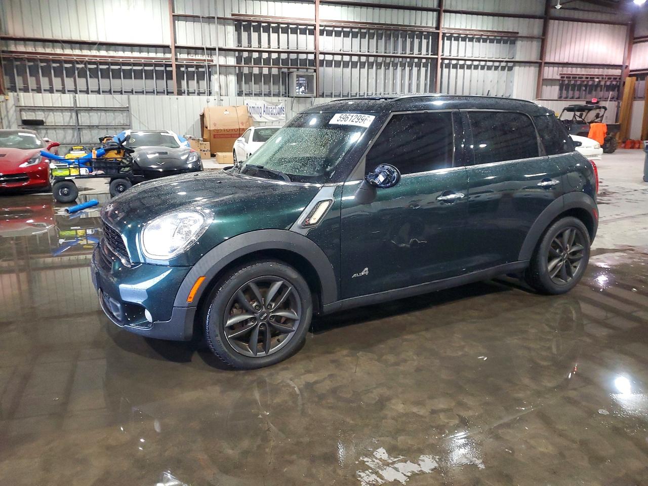 2014 Mini Cooper S Countryman Green vin: WMWZC5C5XEWM17582