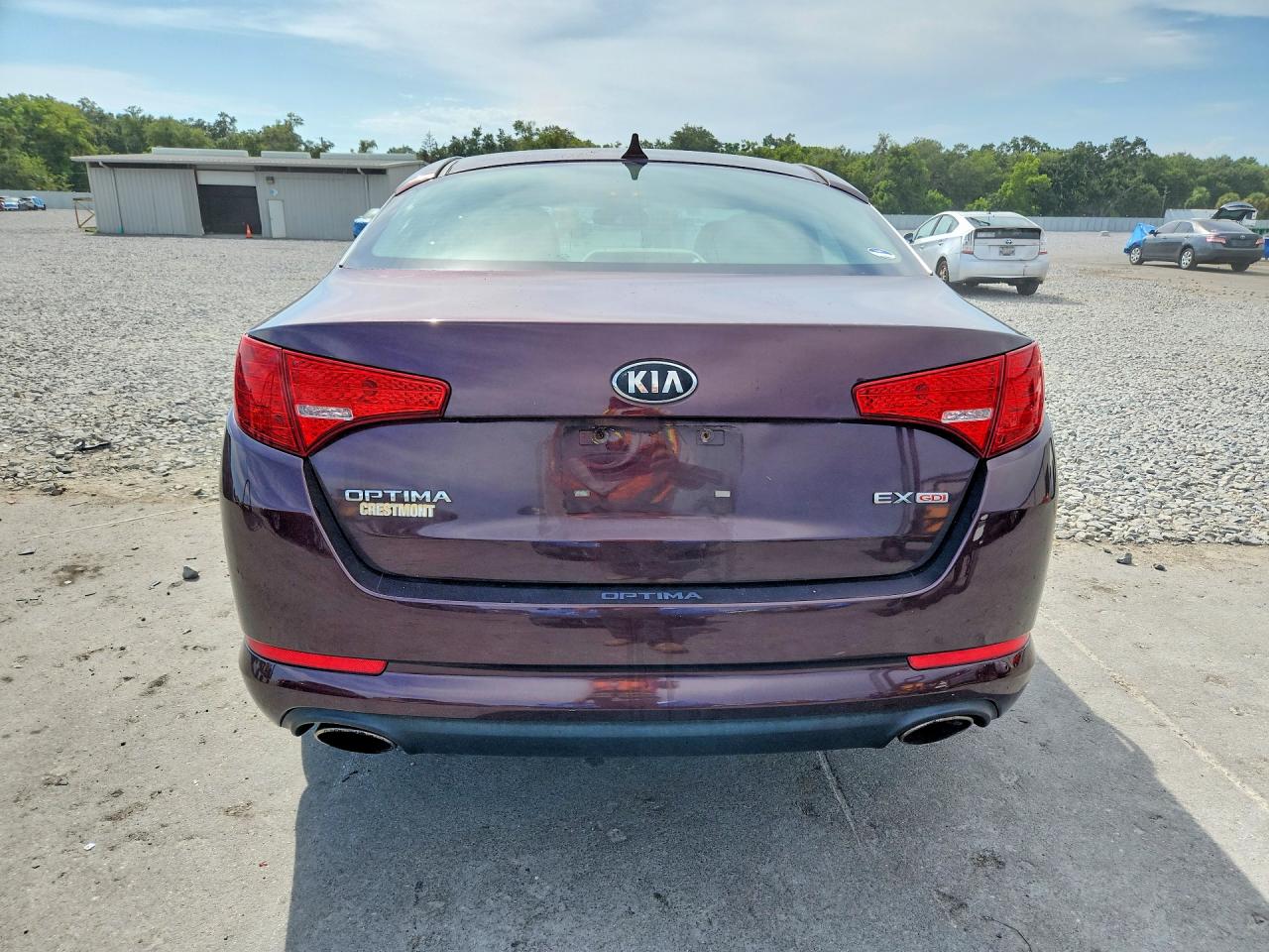 2013 Kia Optima Ex Burgundy vin: 5XXGN4A79DG137459