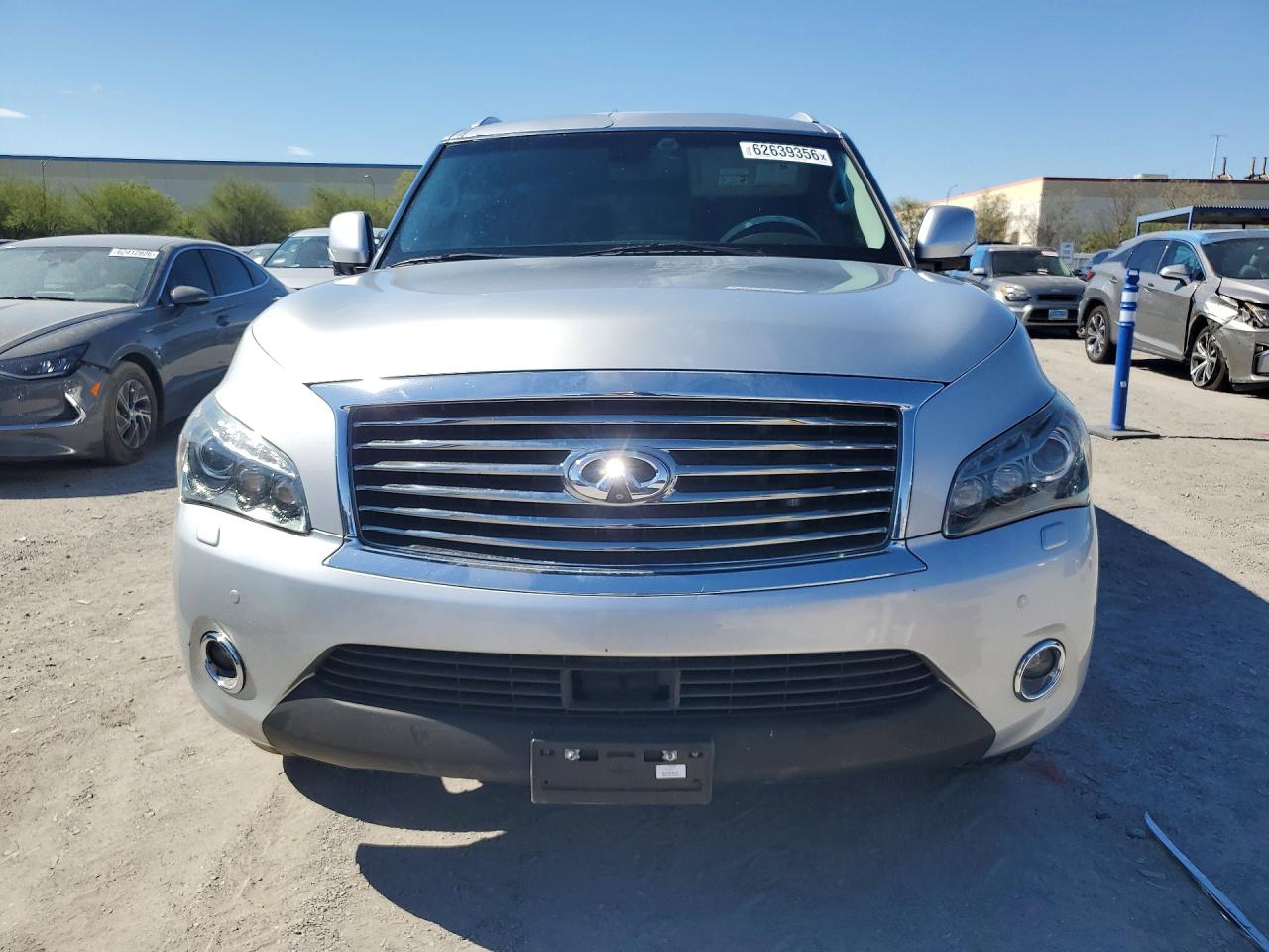 2012 Infiniti Qx56 Base Серебряный vin: JN8AZ2NF4C9516112