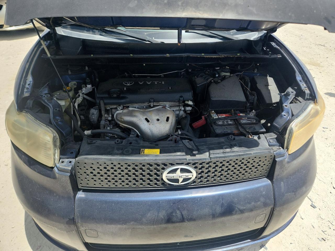 2008 Toyota Scion Xb Blue vin: JTLKE50E981027548