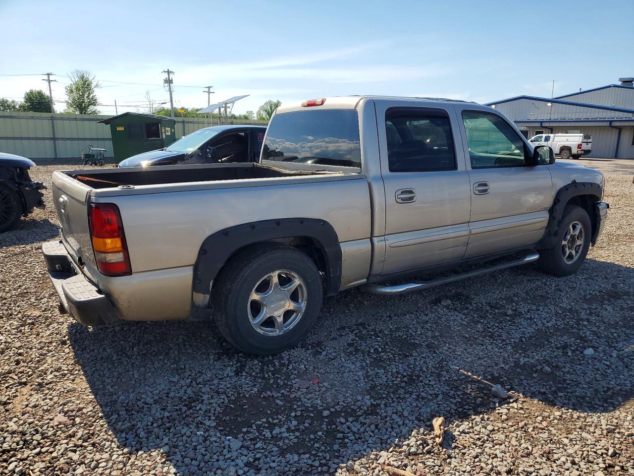 2005 Gmc Sierra K1500 Denali Silver vin: 2GTEK63N151213724