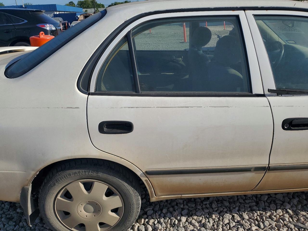1999 Toyota Corolla Ve White vin: 1NXBR12EXXZ288797