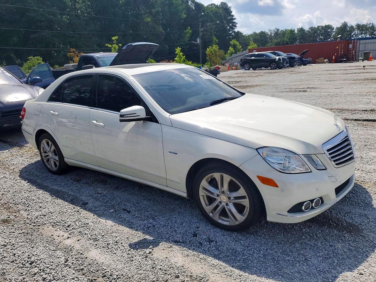 2011 Mercedes-benz E 350 Bluetec White vin: WDDHF2EB5BA298622