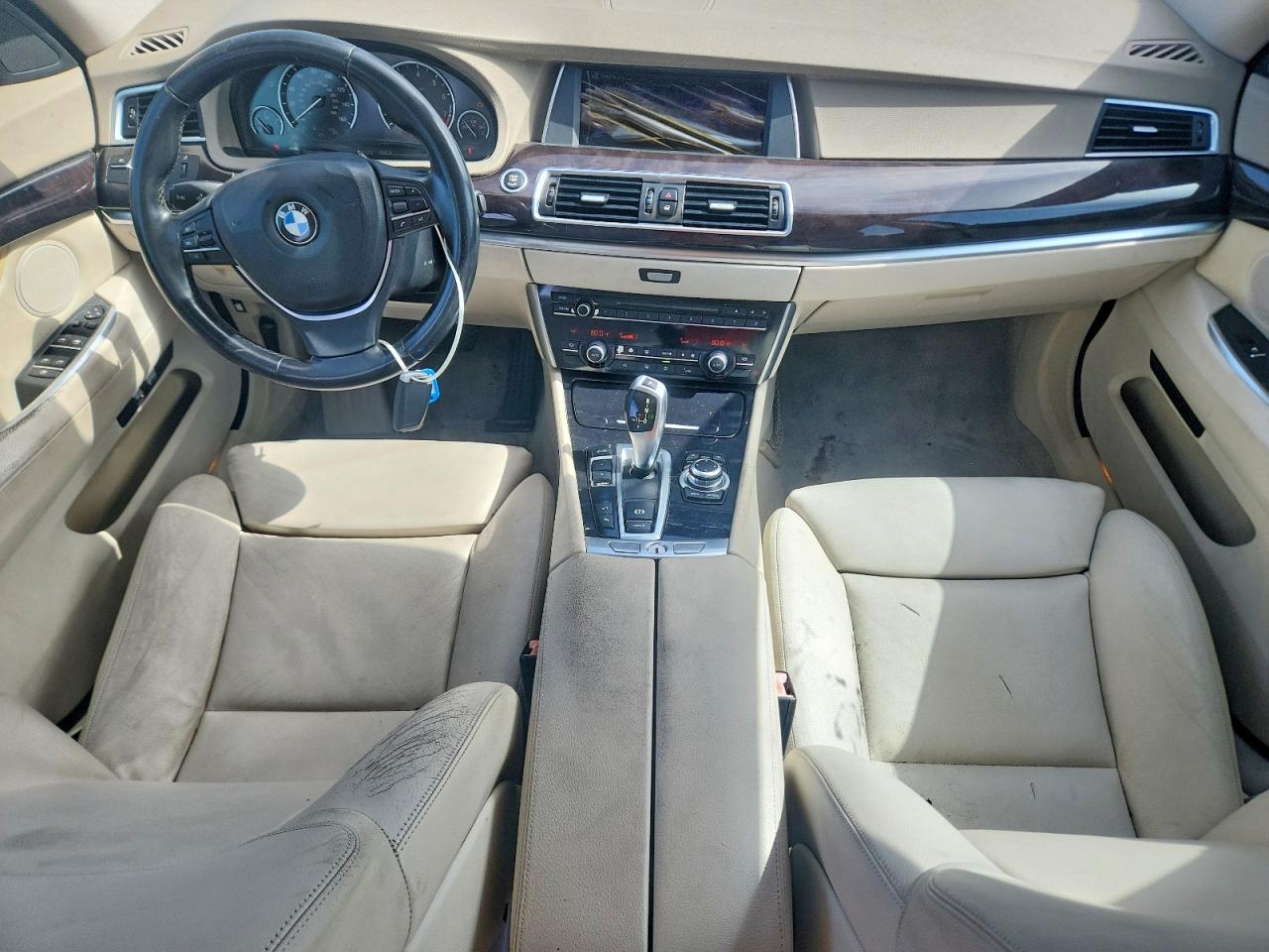 2011 Bmw 535 Gt Blue vin: WBASN2C57BC201471