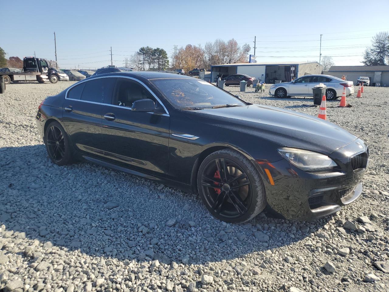 2013 Bmw 650 I Black vin: WBA6B2C59DD128403