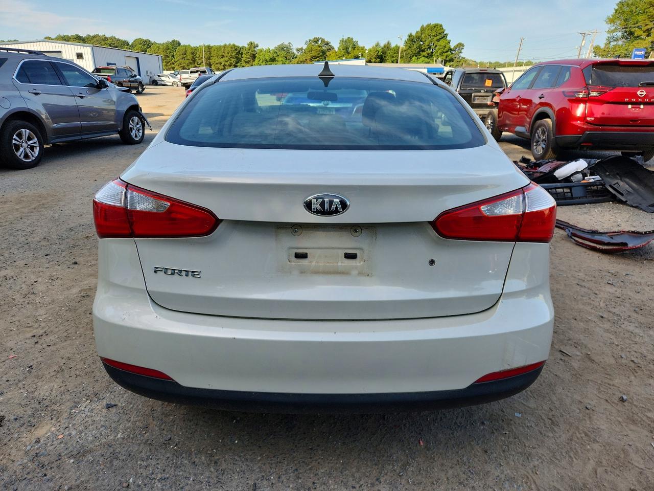 2015 Kia Forte Lx Белый vin: KNAFK4A61F5304509