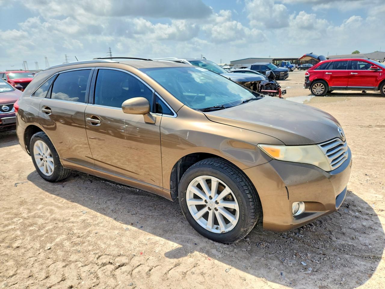 2011 Toyota Venza Fwd 4cyl Brown vin: 4T3ZA3BB7BU053443