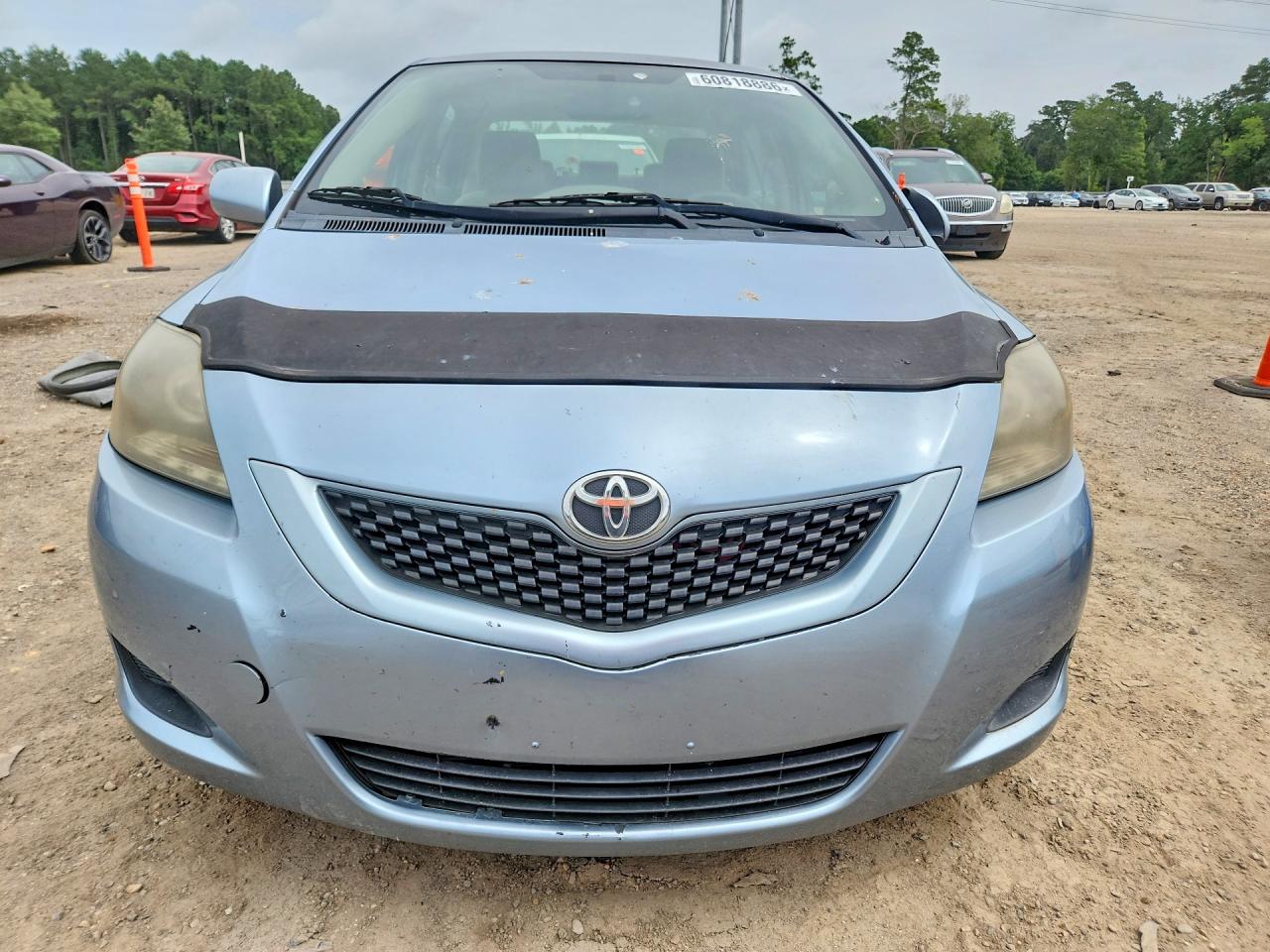 2010 Toyota Yaris Base Blue vin: JTDBT4K34A4067967