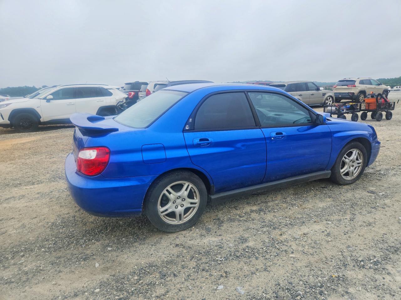 2004 Subaru Impreza Wrx Blue vin: JF1GD29604H517656