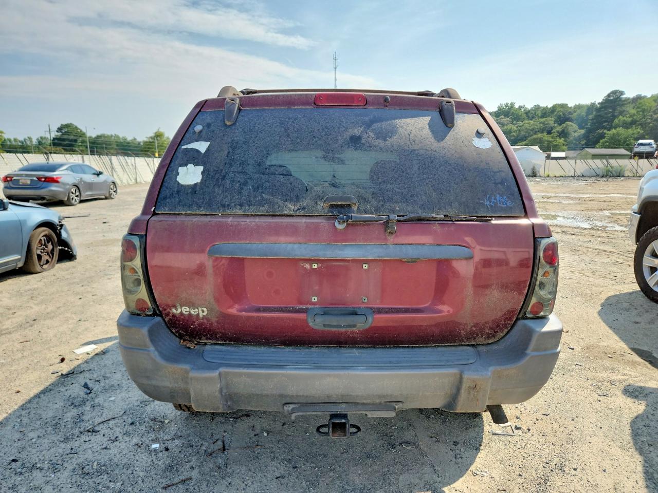 2001 Jeep Grand Cherokee Laredo Burgundy vin: 1J4GW48S41C505463