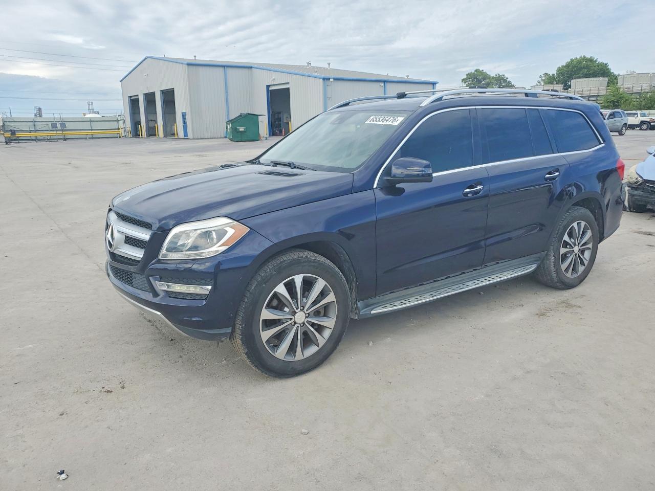 2013 Mercedes-benz Gl 450 4matic Blue vin: 4JGDF7CE6DA144955