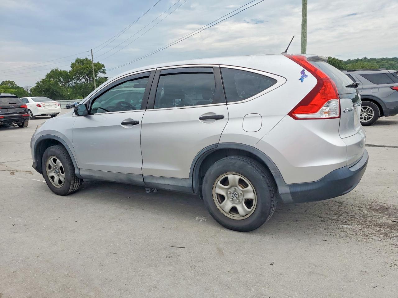 2014 Honda Cr-v Lx Silver vin: 2HKRM4H31EH681104
