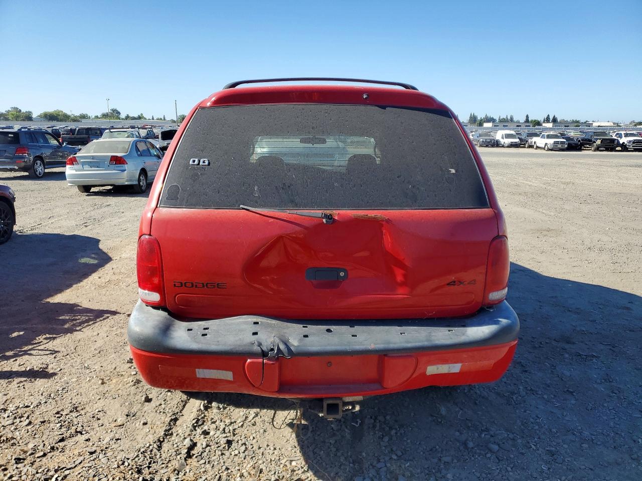 2001 Dodge Durango Red vin: 1B4HS28N21F606114