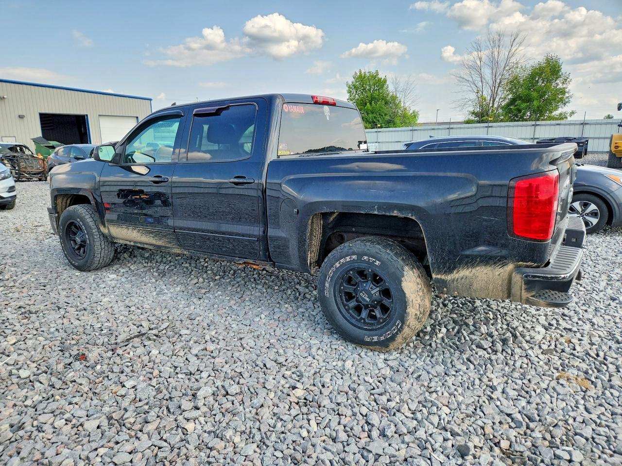 2015 Chevrolet Silverado K1500 Lt Black vin: 3GCUKRECXFG170020