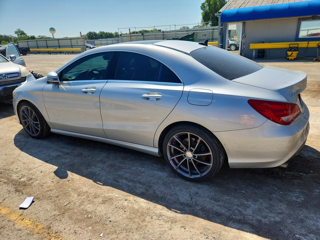 2014 Mercedes-benz Cla 250 Silver vin: WDDSJ4EB0EN040943
