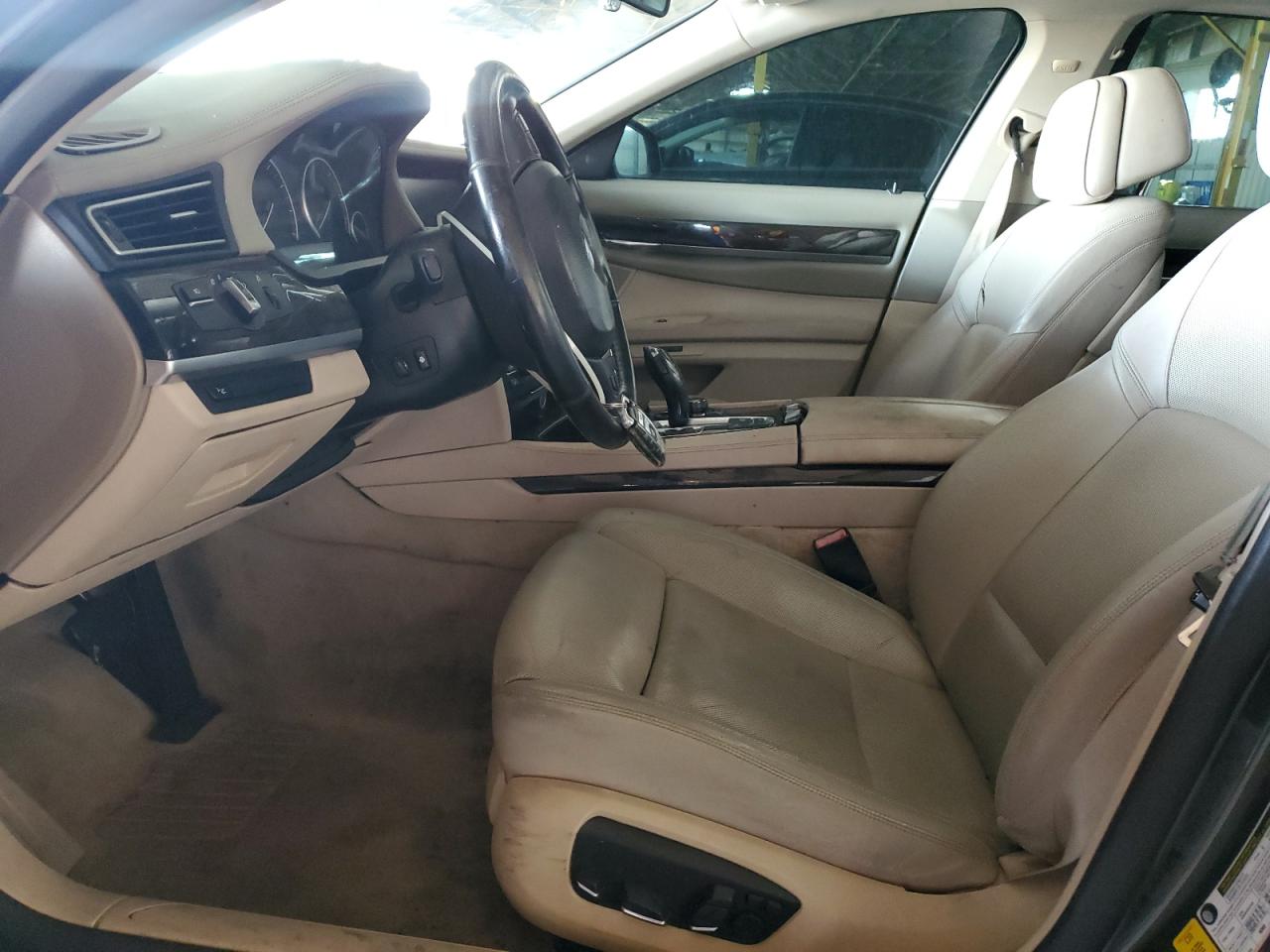 2013 Bmw 750 Lxi Gray vin: WBAYF8C59DD140065
