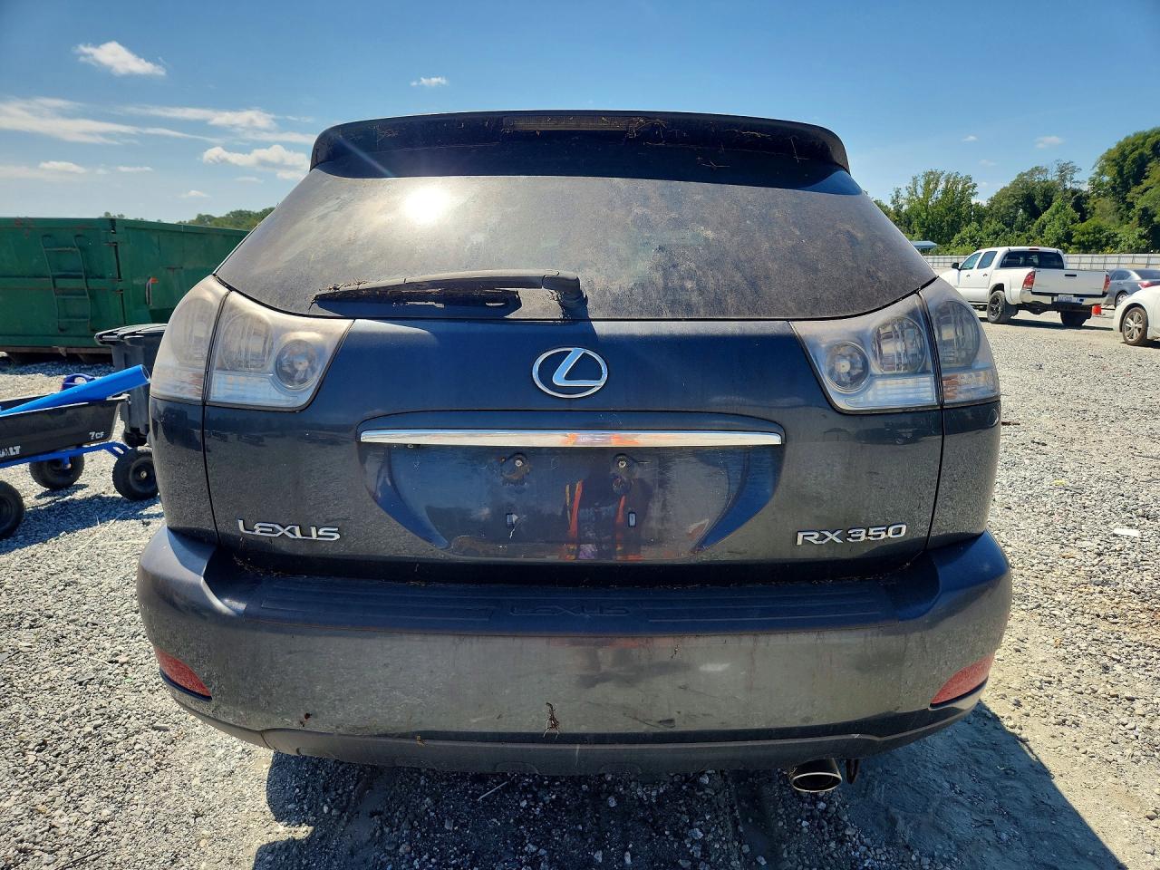 2008 Lexus Rx 350 Black vin: 2T2GK31U88C053165