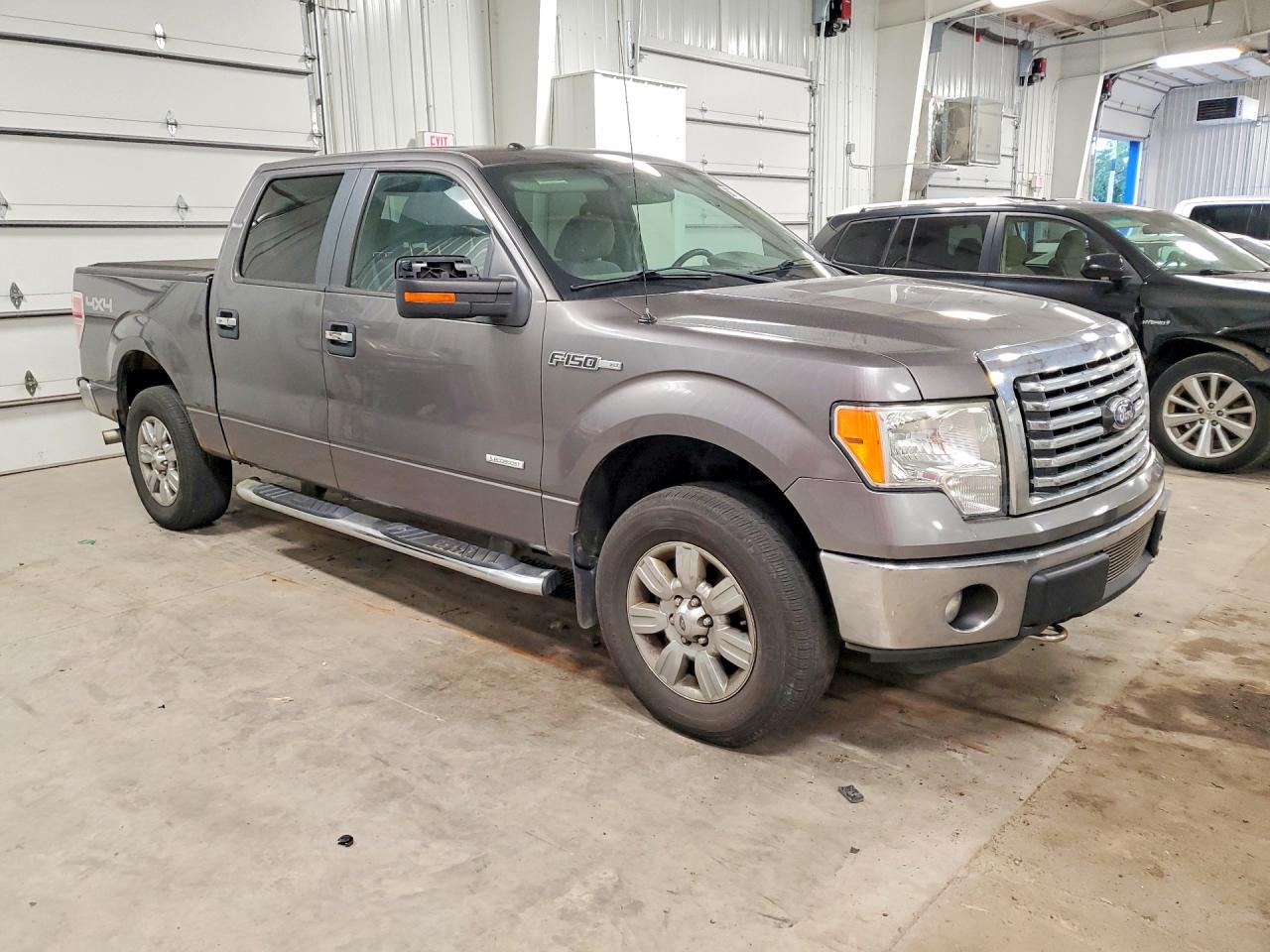 2011 Ford F150 Supercrew Gray vin: 1FTFW1ET6BFC51137