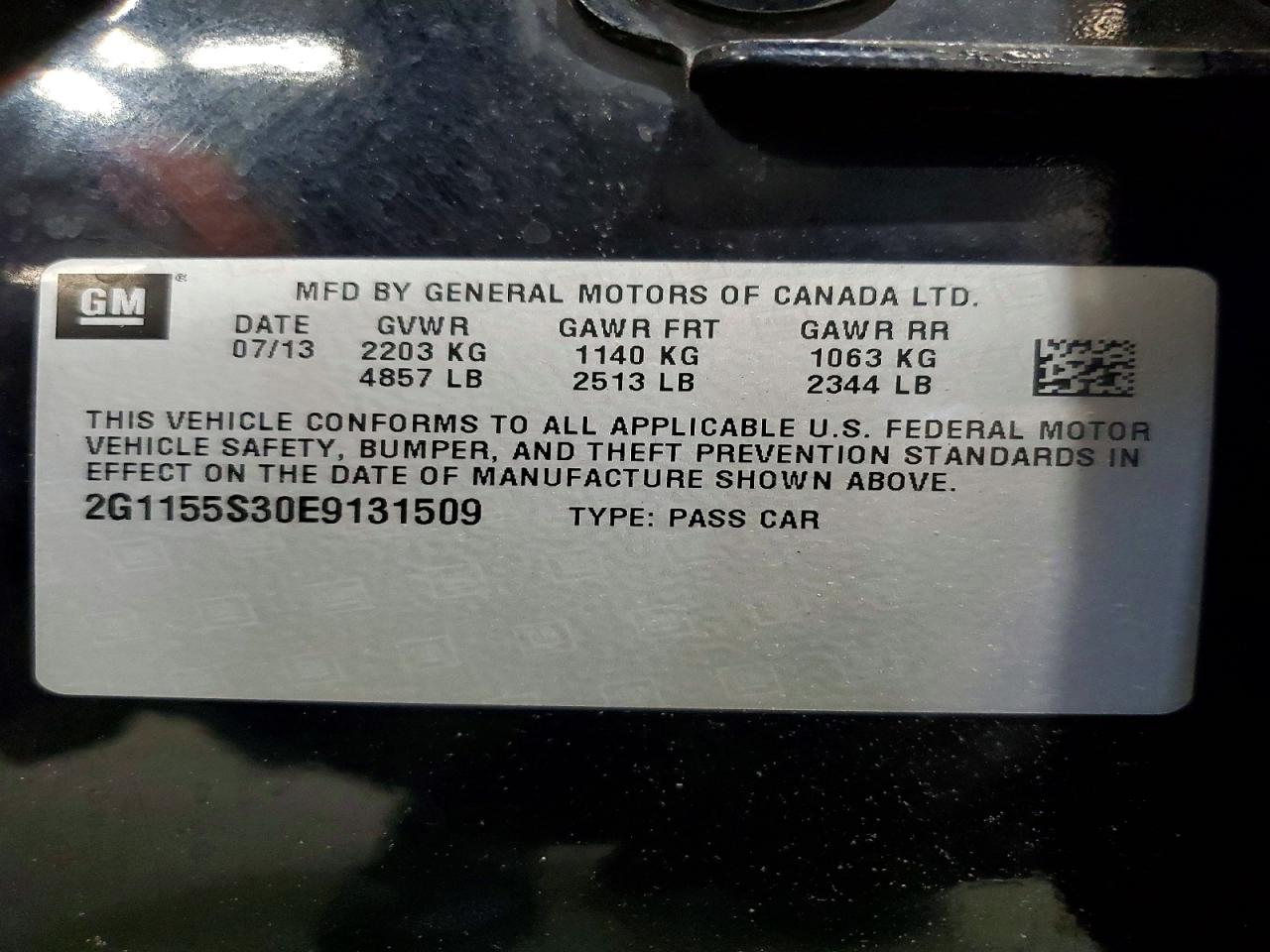 2014 Chevrolet Impala Ltz Черный vin: 2G1155S30E9131509