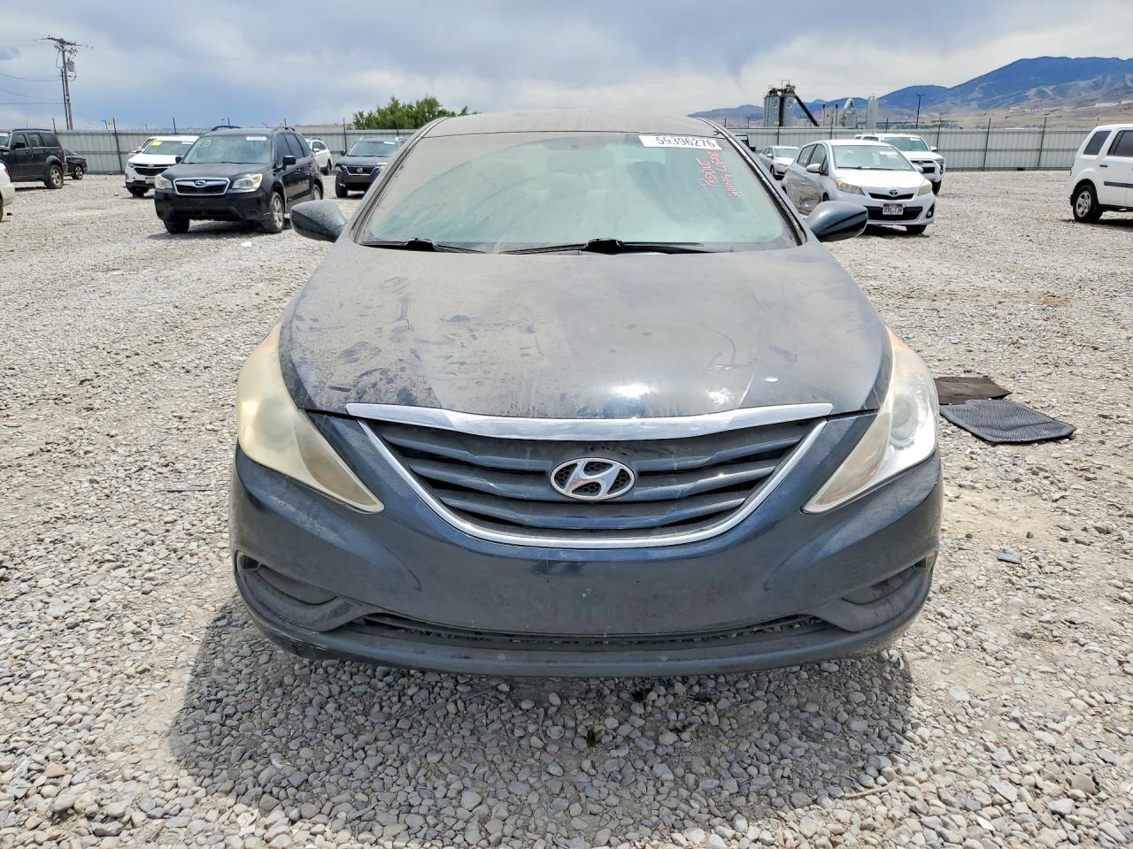 2012 Hyundai Sonata Gls Blue vin: 5NPEB4AC6CH379500